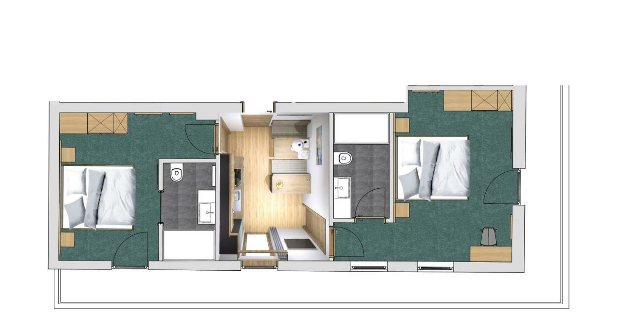 Haus Hubertus Apartman Galtür Kültér fotó